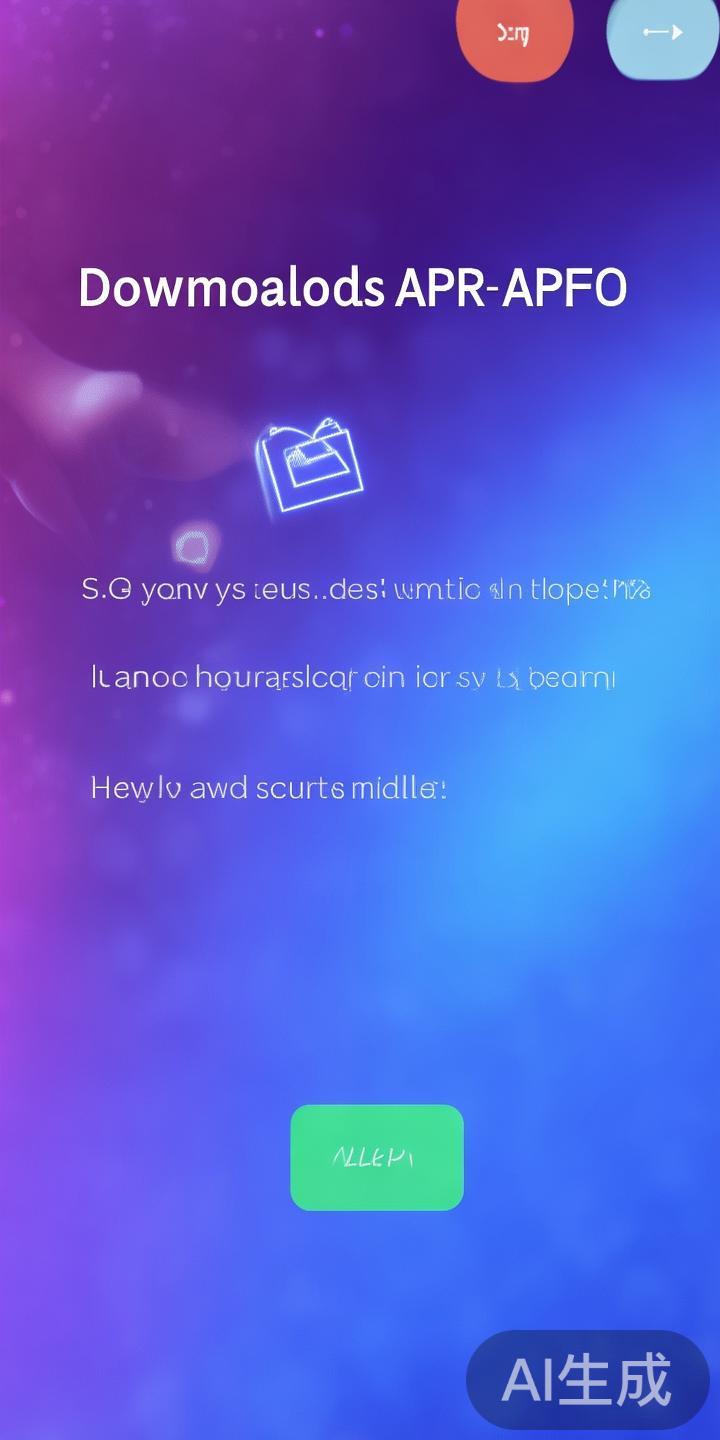 安装软件：完成下载后，点击apk文件，根据提示逐步